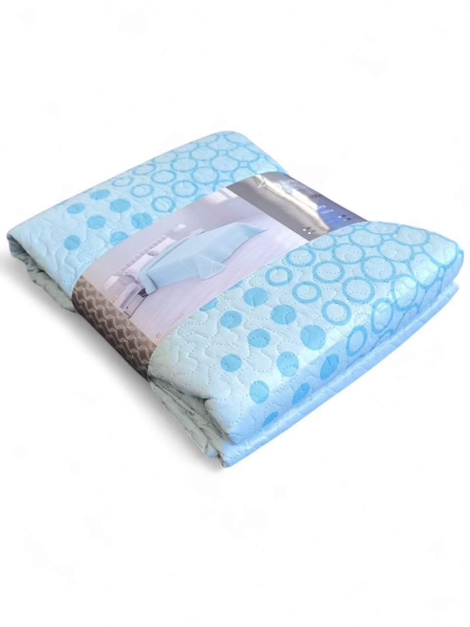 Colcha de Verano Lira Agua – Ligera, Fresca, Transpirable y Económica para tu Dormitorio - Imagen 3