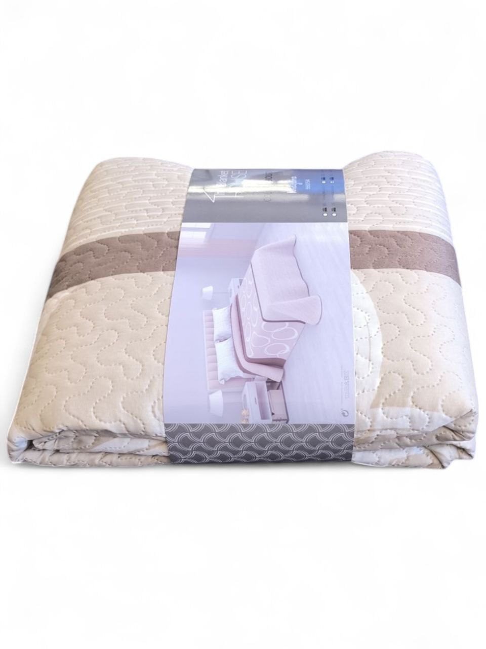 Colcha Niagara Beis para Verano – Diseño Natural, Ligereza y Confort al Mejor Precio - Imagen 4