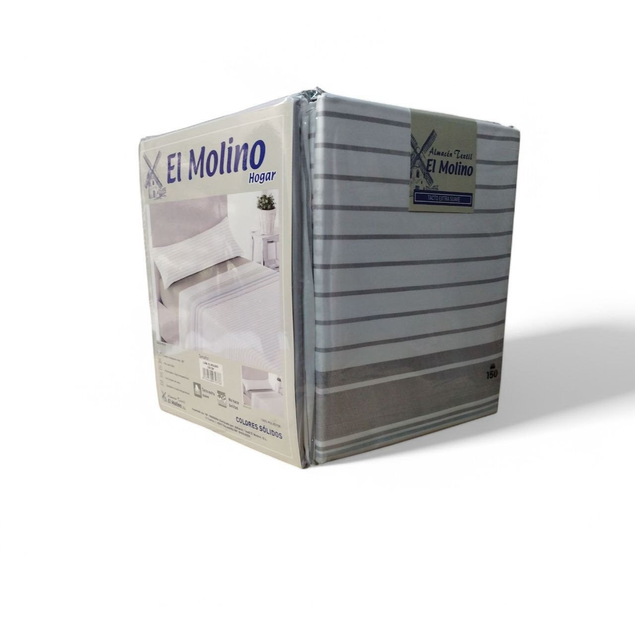Sábanas Verano Microfibra Tacto Algodón |Azelera Gris | Lote 2 | Anti-bolitas |Rotativa| Mercatienda.es - Imagen 2