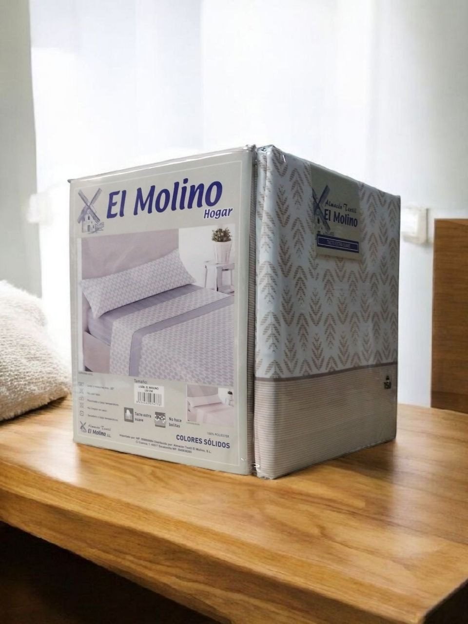 Sábanas Verano Microfibra Tacto Algodón |Ehuria Nube | Lote 2 | Anti-bolitas | Mercatienda.es - Imagen 2