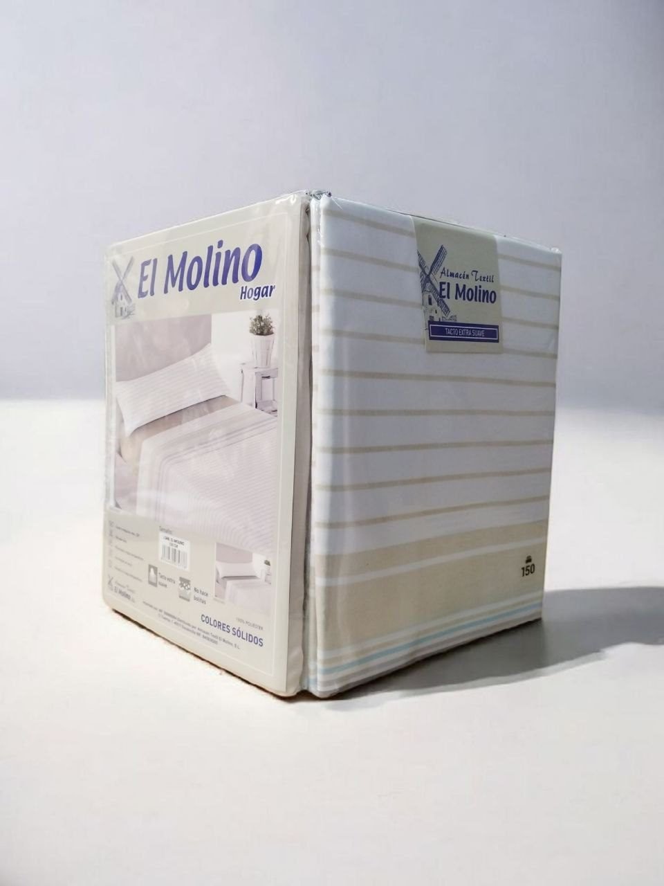 Juego de Sábanas Verano Microfibra Tacto Algodón |Azelera Beis | Lote 2 | Anti-bolitas | Mercatienda.es - Imagen 2