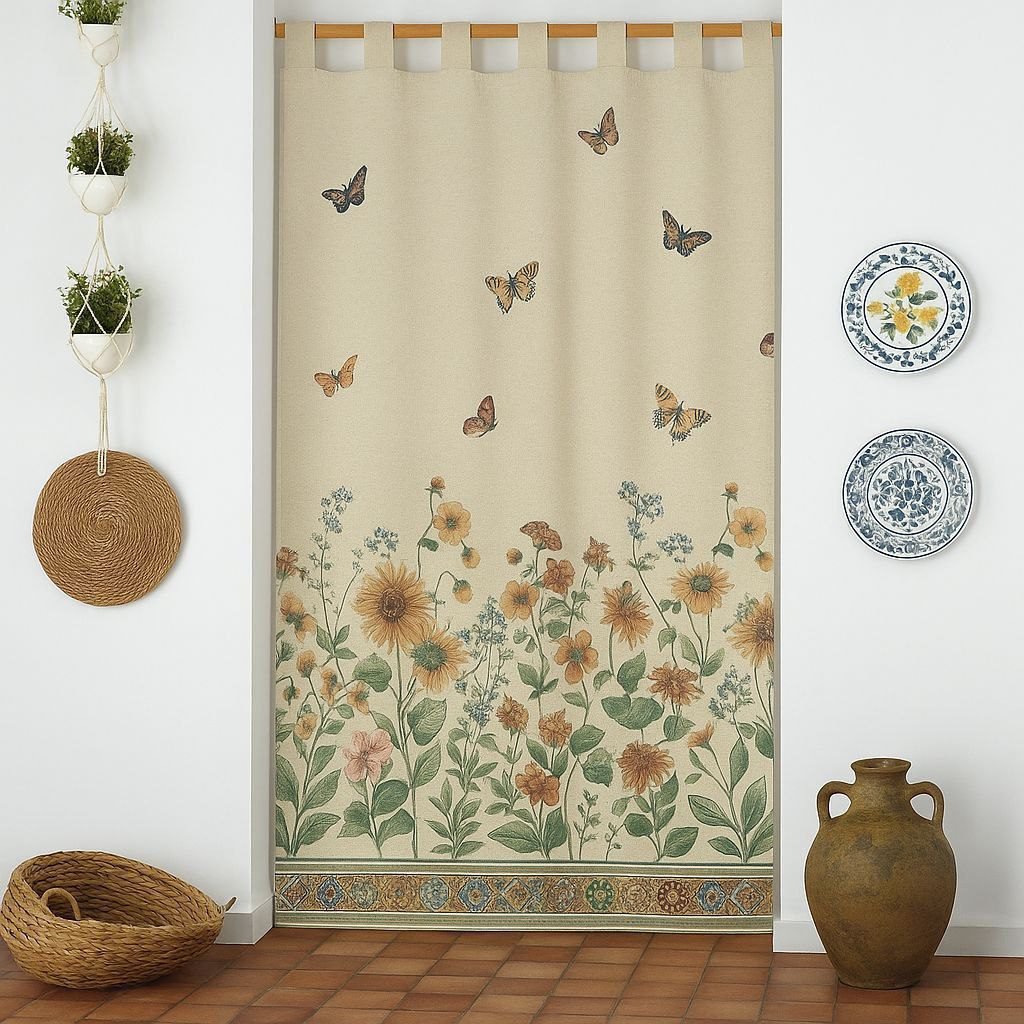Cortina de calle Mariposa 140×260 cm | Jacquard