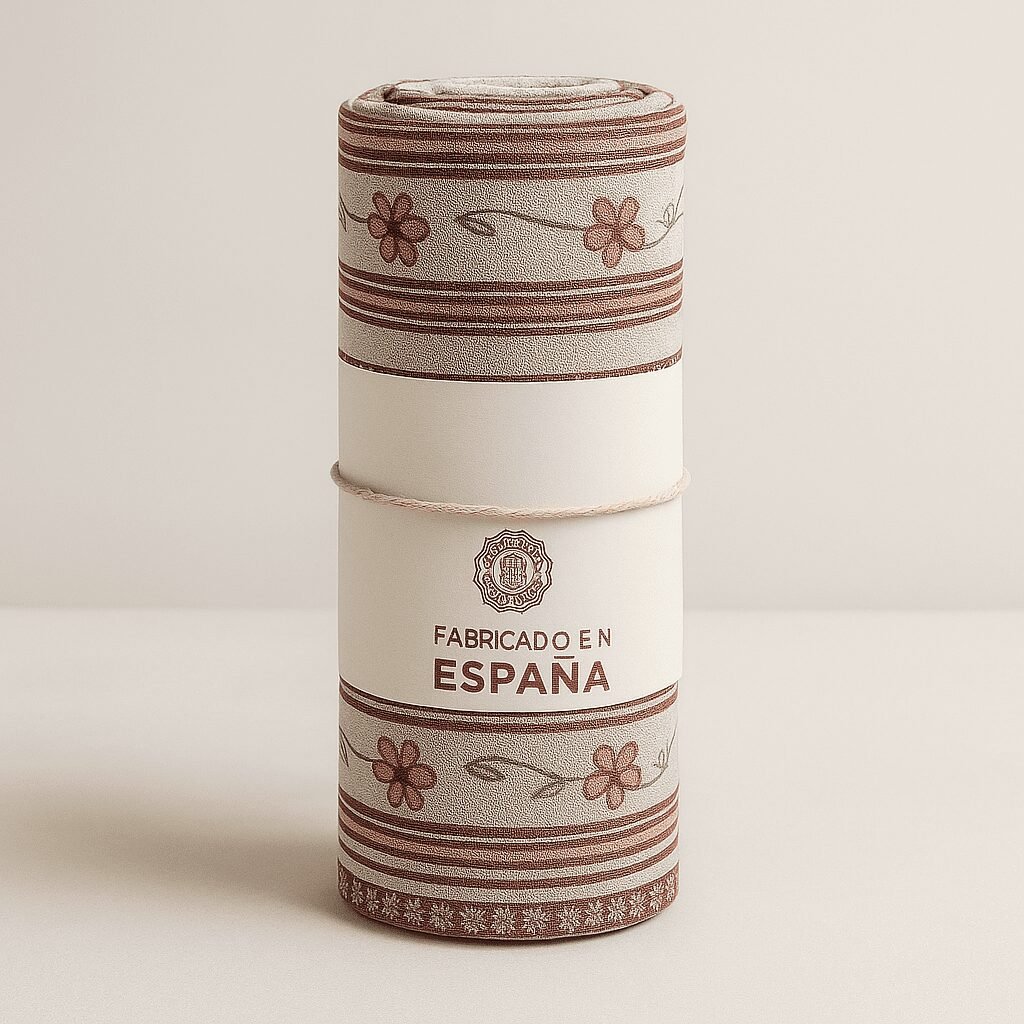 Cortina exterior Greca Roja 140×260 cm | Jacquard - Imagen 4