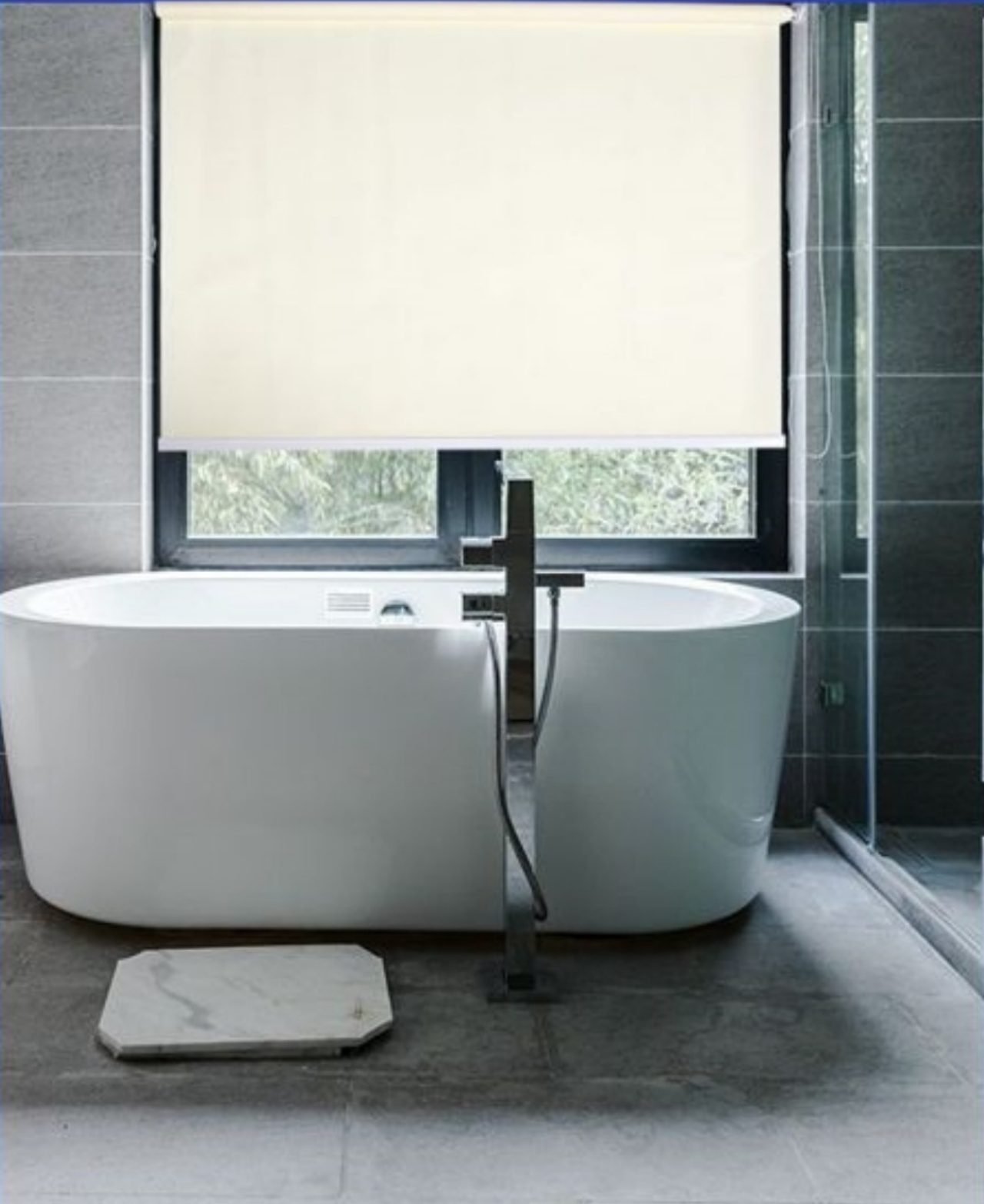 Estor enrollable Beis claro: elegante y moderno en varias medidas