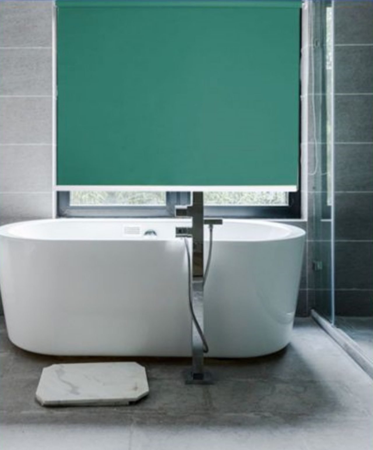 Estor enrollable Verde: elegante y moderno en varias medidas.