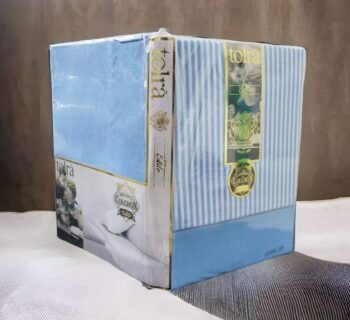 Sabanas Tolra con Altura Premium 30cm. En Color Azul, Estilo T-2652 ,Combinación de 50% Poliéster y 50% Algodón Amplia Variedad de Tamaños y Garantía.
