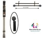Barras de Cortina Extensibles de Acero Elegantes y Fuertes