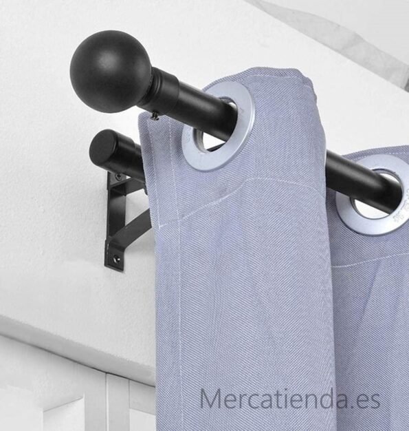 Barras de Cortina Extensibles de Acero Elegantes y Fuertes