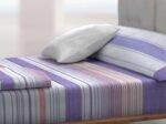 Juego de Sábanas Tolrá Estilo 2659 color Lila. Sábanas Tolrá de verano. Calidad premium