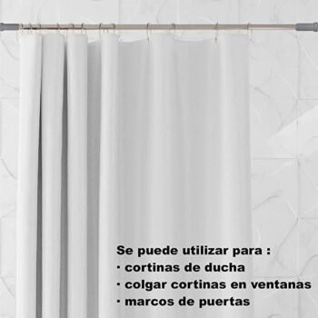 Barra Extensible de Aluminio 25mm - Montaje Fácil Sin Taladro
