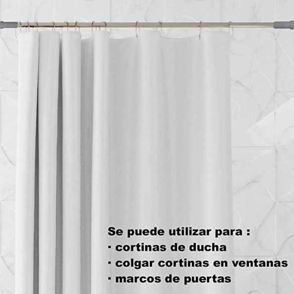 Barra Extensible de Aluminio 25mm - Montaje Fácil Sin Taladro