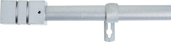 Barras Extensibles para Cortina Gris Moderno 19-16mm