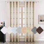 Cortinas rustica para