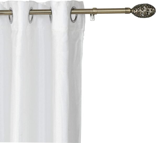 Barra Extensible Cortina M-Sevilla 19-16mm Acero Oro