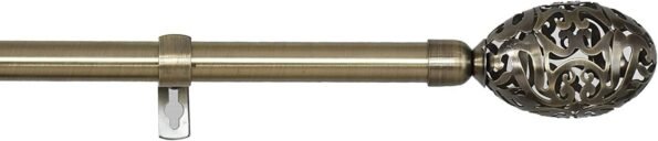 Barra Extensible Cortina M-Sevilla 19-16mm Acero Oro