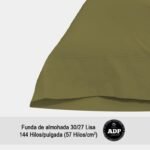 Fundas de Almohada Verde Oliva 50P - 144 Hilos