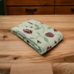 Cortina Alpujarra Tulipán Granate 140x260 cm – Interior y Exterior con Diseño Tradicional Hecha en España