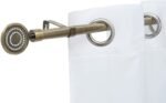 Barra Extensible para Cortina con Estilo Moderno y Pedrería