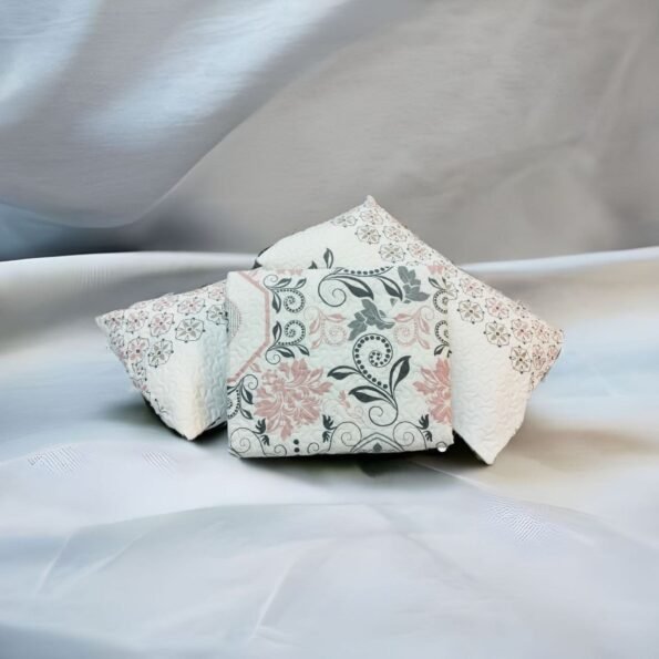 Colcha cama Gris reversible verano cubrecama Logan cómoda, durabilidad al lavado el termo sellado de cálida da estilo a cualquier habitación con esta. Decoración cuadrantes de regalo de 50 x70 cm.