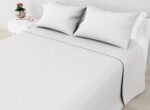 Colcha de cama  Blanca  Reversible