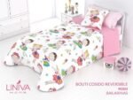 Oferta Colcha para cama bouti Cosida reversible Cubre con Fundas para Primavera/Verano/otoño, Bailarina R-90903 Rosa.