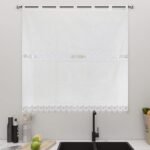 Cortinas Rústicas Bordadas para Cocina y Más - Alta Calidad