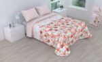 Colcha bouti cosida reversible cubre cama con Fundas 50x70cm modelo Mayca para primavera/verano/otoño (Victorio & Lucchino).