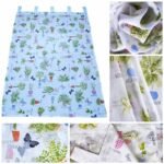 Cortina de Cocina con Estampado Decorativo – Visillo Ligero y Elegante