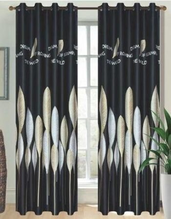 Cortina de plumas opacas de 145 x 260cm pasa sala, salones, dormitorios dando privacidad y elegancia un toque señorial.