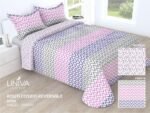 Oferta Colcha para cama bouti Cosida reversible Cubre con Fundas para Primavera/Verano/otoño ,Ángel Malva R/90504.