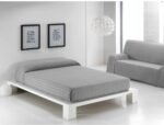 Cubre sofá Multiusos jarapas Composición del tejido: 80% Algodón, 20% Poliéster Fabricado en España Color liso Color Gris