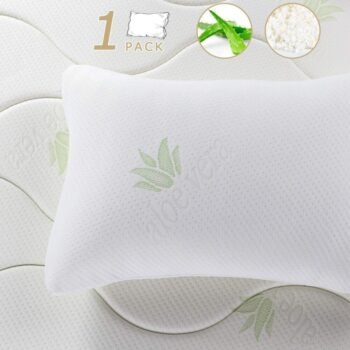Almohada Viscoelástica Aloe Vera: Confort Hipoalergénico