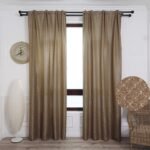 Cortinas con 3 Formas de(uso) con diseño Rombos
