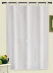 Cortina corta rústica de, baño, cocina, Habitación, bordada, clásica de la toda la vida, Bordados Florales, (R-1049 ) máxima calidad  muy duradera.