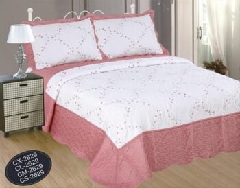 Colcha Bouti Cama (C-2629) Cubrecama Bordada Cosida Con Fundas Para Primavera/Verano/Otoño,