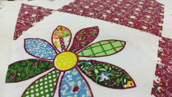 Colcha Bouti patchwork Mándalas y flores Multicolor Tacto algodón para Cama Estampada Verano Acolchada Colchas Cubre Primavera y Entretiempo.