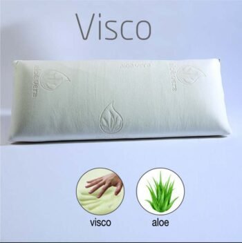 Almohada Ortopédica Aloe Vera Viscoelástica - Antiácaros