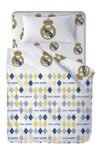 Real Madrid Juego De Sabanas de 3 Piezas, Cama de 90 (160x270 + 90x200/25 + 45x110) RM181080