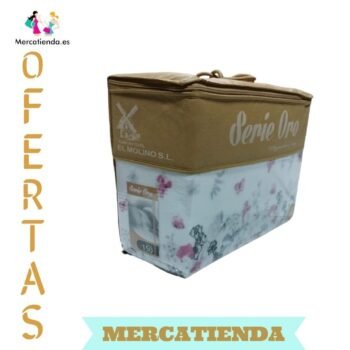 Sábanas de Coralina Térmica Premium - 220 Gramos de Invierno, Doble Perchado - MOD CULLA ROSA - Válidas 190/200cm + 30cm - Confort Antiestrés- Serie Oro.