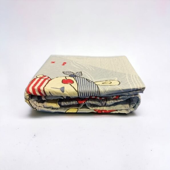 Colcha de cama Juvenil Reversible Estampada - Diseño Marinero - Para 90cm y 105cm - Económica.