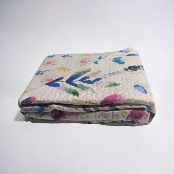 Colcha de Verano económica, Cubrecama Reversible Sin Cojines. Cubre sofá Colección El Molino LT-1 Granada.