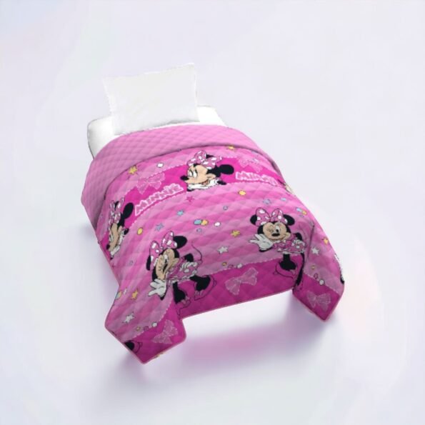 Colcha Minnie Mouse Glamour: "Añade un toque de glamour con Minnie Mouse, esta colcha rosa - Envío Gratis en Mercatienda.es