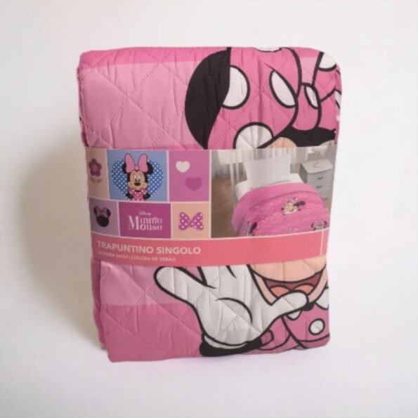 Colcha Minnie Mouse Glamour: "Añade un toque de glamour con Minnie Mouse, esta colcha rosa - Envío Gratis en Mercatienda.es