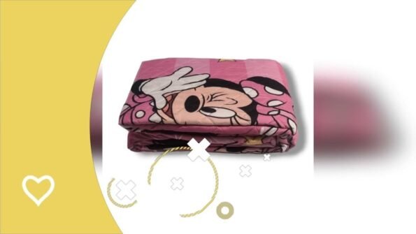 Colcha Minnie Mouse Glamour: "Añade un toque de glamour con Minnie Mouse, esta colcha rosa - Envío Gratis en Mercatienda.es