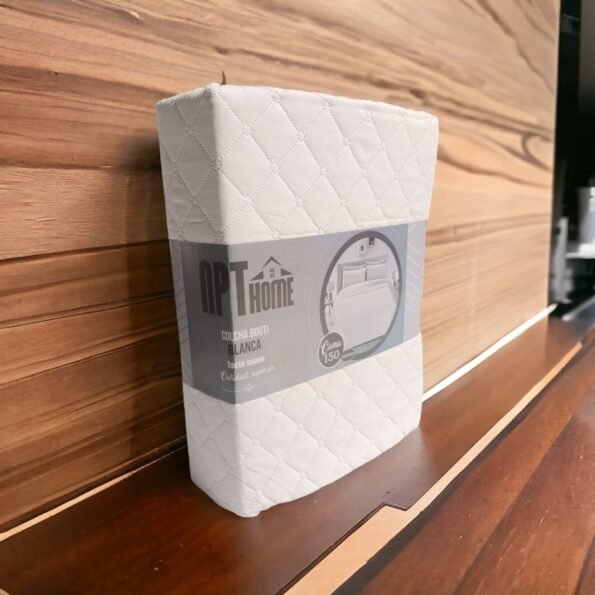Colcha Bouti Blanca de cama Reversible de PT Home