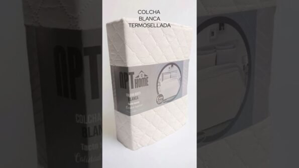 Colcha Bouti Blanca de cama Reversible de PT Home