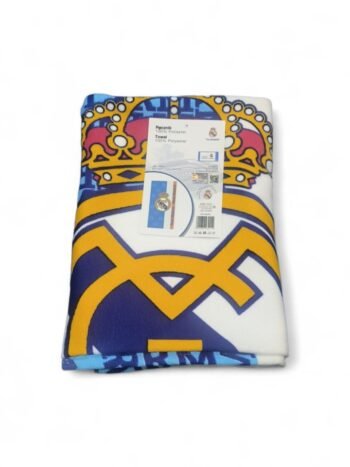 Toalla de Playa Real Madrid 100% Poliéster - 70 cm x 140 cm-RM 180065