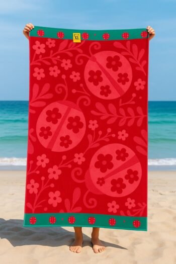 Toalla Playa XXL 180×100 cm 100 % Algodón Egipcio 700 g/m² – Doble Cara Terciopelo/Rizo