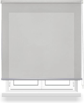 Estor Enrollable en Gris claro : Diseños Elegantes y Modernos