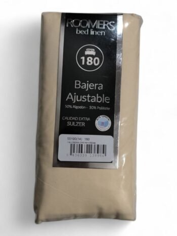 Sábanas Bajeras Ajustables Roomers - Crema, 30cm